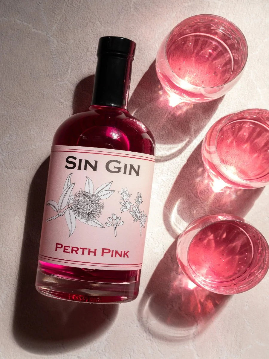Sin Gin Distillery Perth Pink 200ml