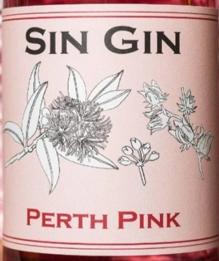 Sin Gin Distillery Perth Pink 200ml