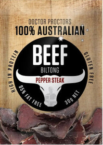 Beef Jerky 30g - Pepper Steak
